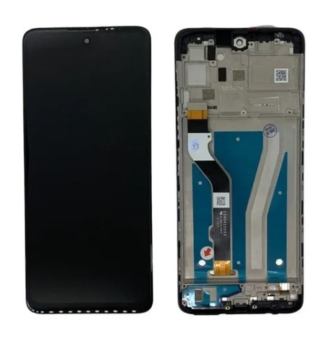 Tela Display Moto G60 Xt2135 Preto Aro Original Oled