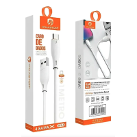 Cabo De Dados 4.8A H'Maston Branco (1M)Saída de Carregador Tipo-C