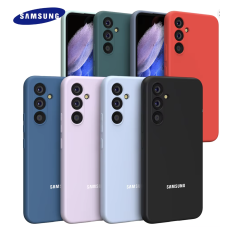 Capinha de Silicone Colorido Interior Aveludado - Samsung