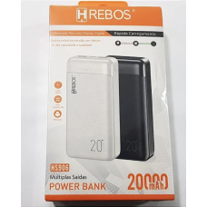 Carregador Portátil Power Bank 20.000mAH - Hrebos HS-906