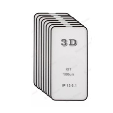 Película de Vidro 3D Moto E22 / E7 PLUS / E7 / E7 POWER / E20 / A23 / A12 / G10 LF