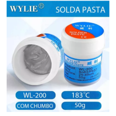 Solda Estanho Em Pasta 183ºc 50g PW