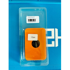 TAMPA IPHONE 17 PRO LARANJA COMPLETA