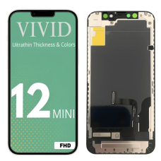 Tela Display Frontal Iphone 12 MINI FHD VIVID TROCA CI LZ