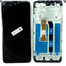 Tela Display Frontal LG K42 K52  Preto Com Aro Original Oled PW