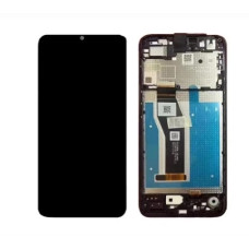 Tela Display Frontal Moto E13 Xt-2345-4 Preto Com Aro Original Oled PW