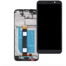 Tela Display Frontal Moto E6 Play Xt2029 Preto com Aro Original Oled PW