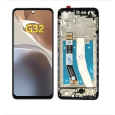 Tela Display Frontal Moto G32 Xt-2235-1 Xt-2235-3 Preto com Aro Original Oled PW