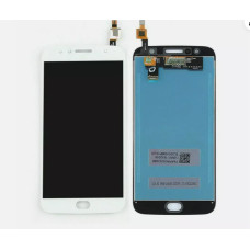 Tela Display Frontal Moto G5s Plus Xt1802 Branca Original Oled