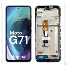 Tela Display Frontal Moto G71 (xt2169) Com Aro PREMIUM PW