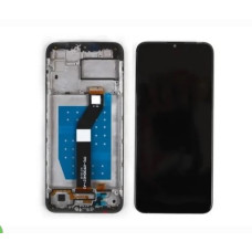 Tela Display Frontal Moto G8 Power Lite Xt2055 Preto com Aro Original Oled PW