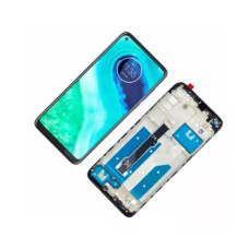 Tela Display Frontal Moto G8 Xt2045 Preto Original Com Aro Oled PW