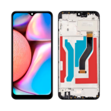 Tela Display Frontal Samsung A10s A107 Com Aro Oled