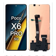 Tela Display Frontal Xiaomi Poco X6 Pro 5G Sem Aro Original PW
