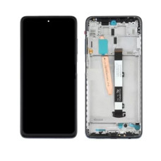 Tela Display Frontal Xiaomi Pocophone X3 Pocophone X3 Pro Preto com Aro PW