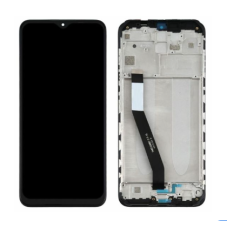 Tela Display Frontal Xiaomi Redmi 9 Preto Com Aro Oled PW