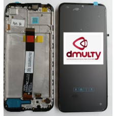 Tela Display Frontal Xiaomi Redmi 9a Preto Com Aro PREMIUM PW