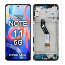Tela Display Frontal Xiaomi Redmi Note 11 5G / M4 Pro 5G Com Aro Original Oled PW