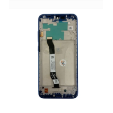 Tela Display Frontal Xiaomi Redmi Note 8 Com Aro AZUL Oled PW