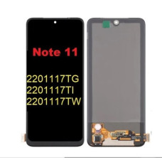 Tela Display Xiaomi Redmi Note 11 4G Redmi Note 11s  Note 12S 2303CRA44A M4 Pro 4G Preto Original Amoled PW
