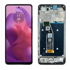Tela Frontal Display Moto G04 Xt2423 Com Aro PW