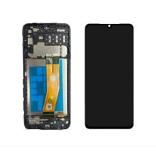 Tela Samsung A14 4G A145 Preto com Aro Original Oled