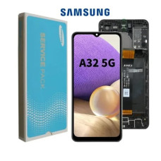 Tela Samsung A32 5G A326 Com Aro Original Oled