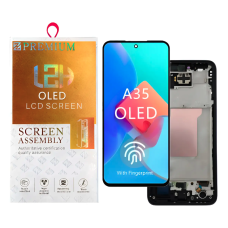 Tela Samsung A35 com Aro Original Oled Premium