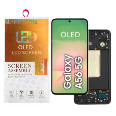 Tela Samsung A56 5G com Aro Prata Oled Premium