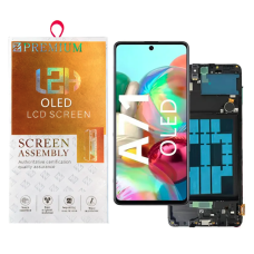 Tela Samsung A71 A715 com Aro Oled Premium