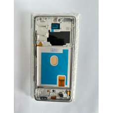 Tela Samsung S20 Fe G780 G781 Com Aro PRATA PREMIUM
