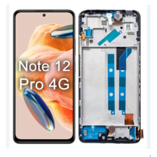 Tela Xiaomi Note 12 Pro 4G Com Aro Premium