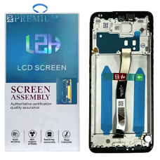 Tela Xiaomi Note 9S / 9 Pro / 9 Pro Max com Aro Azul Claro Premium