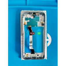 Tela Xiaomi Redmi Note 8 Com Aro PRATA PREMIUM